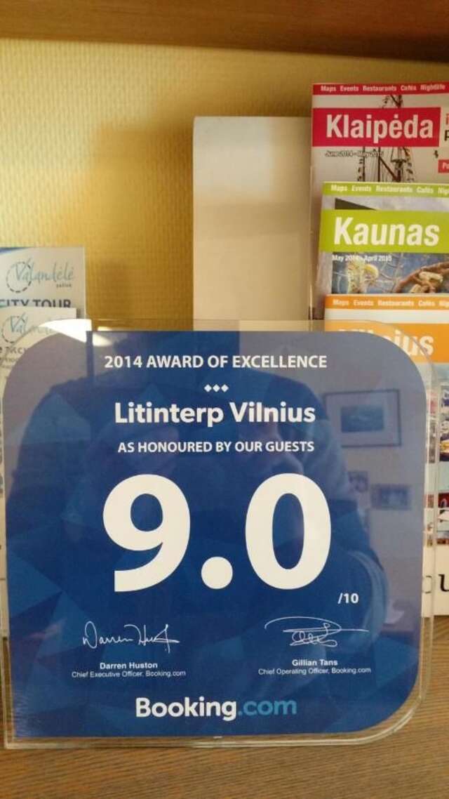 Отели типа «постель и завтрак» Litinterp Vilnius Вильнюс-36